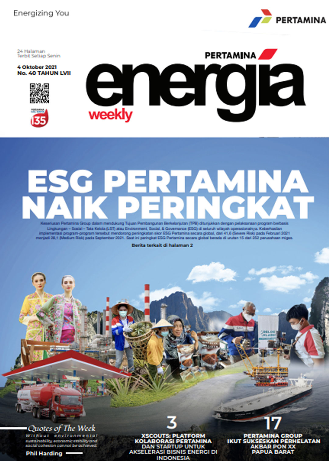 Energia Weekly 1st Week of October 2021
