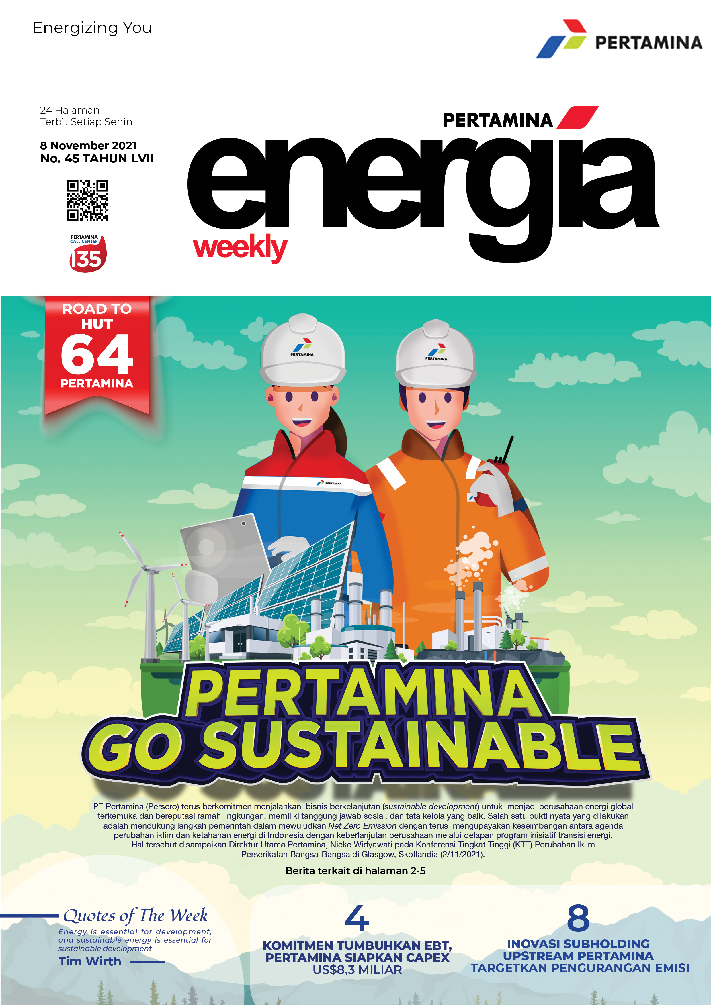 Energia Weekly 2nd Week of November 2021