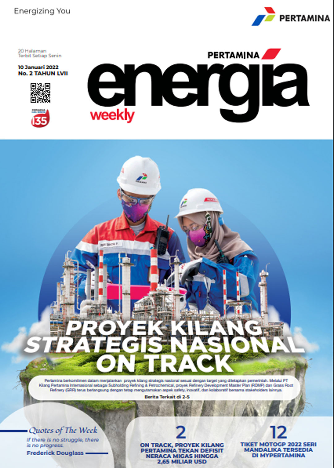 Energia Weekly 2nd Week of January 2022