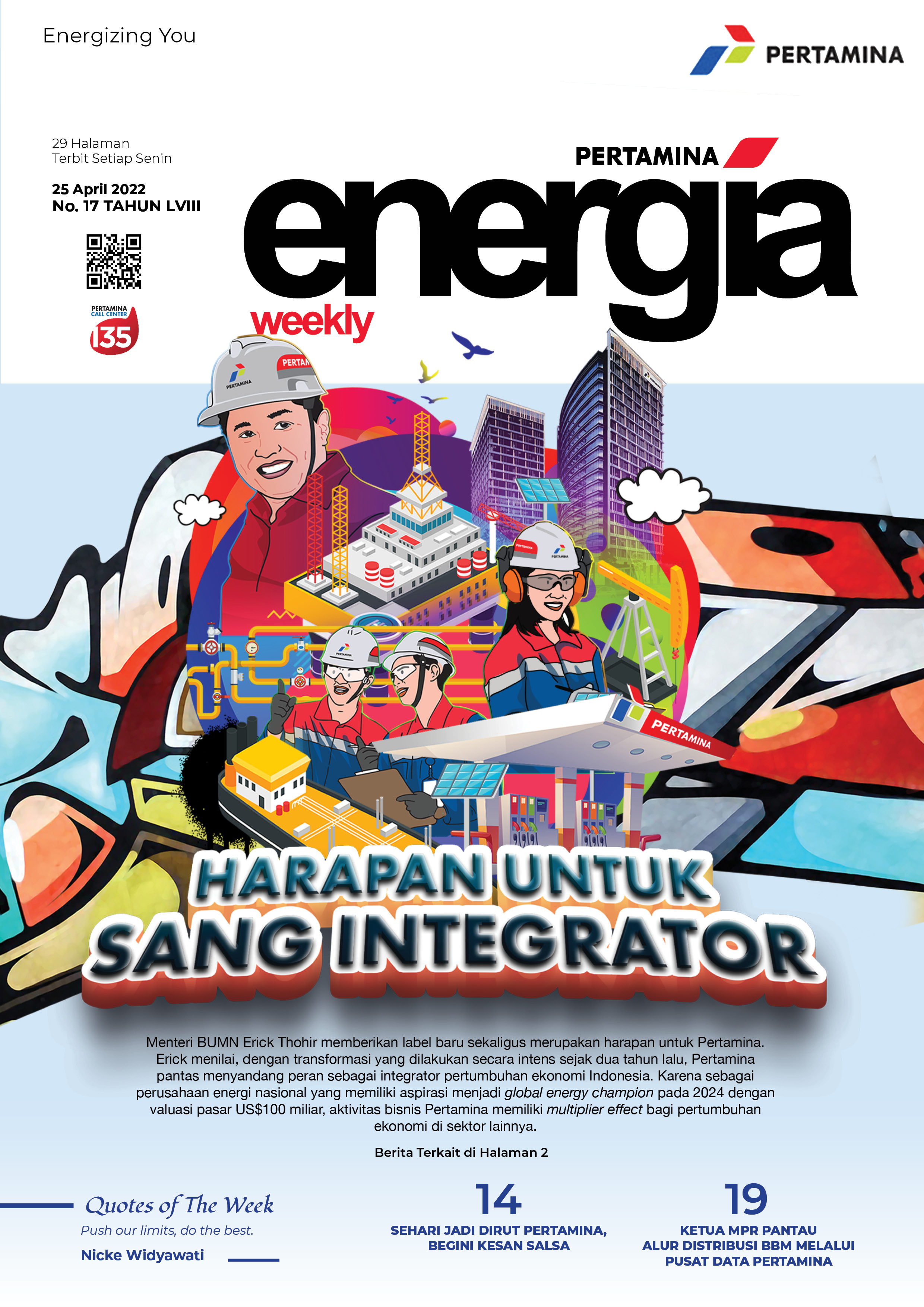 Energia Weekly 4th Week of April 2022