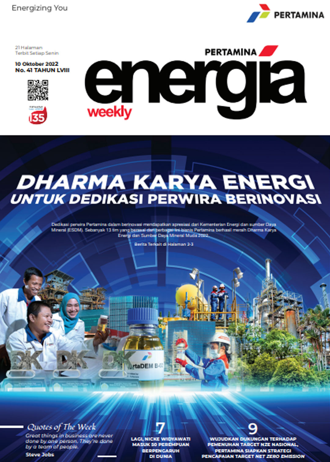 Energia Weekly 2nd Week of October 2022