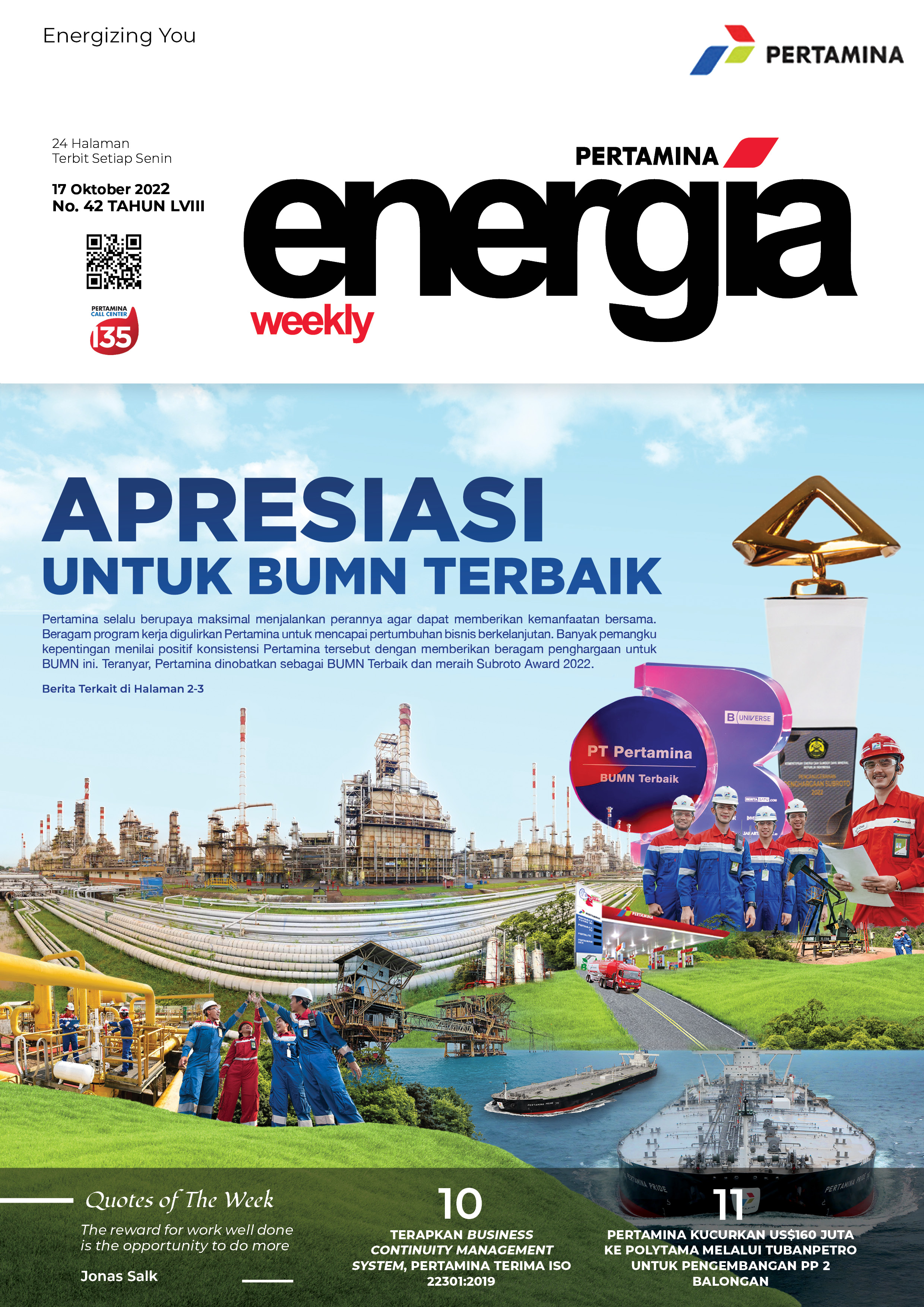 Energia Weekly 3rd Week of October 2022