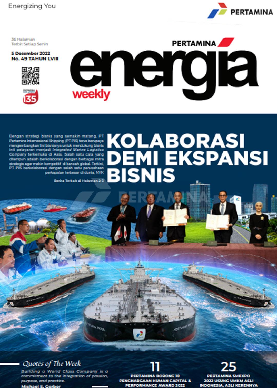Energia Weekly 1st Week of December 2022