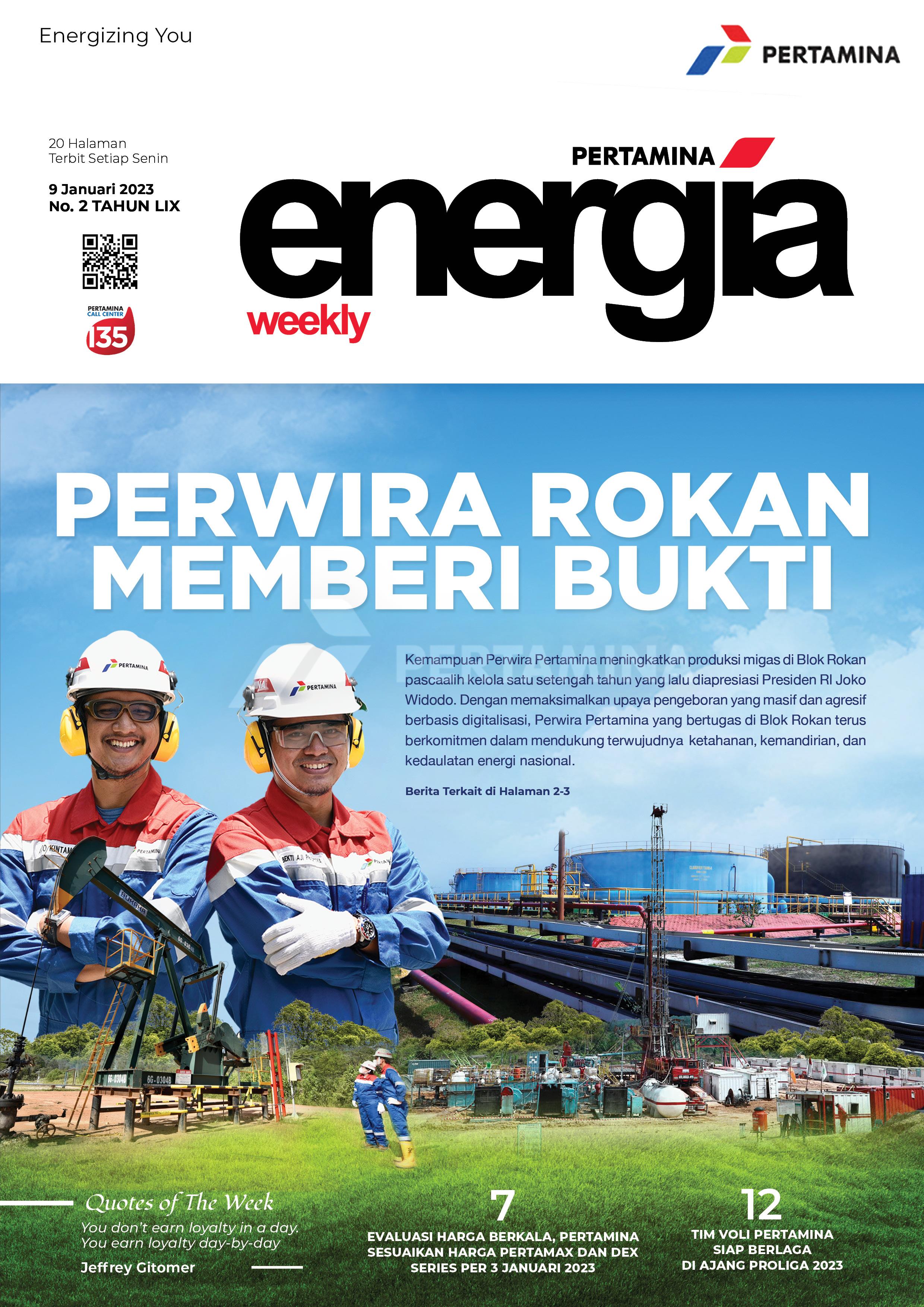 Energia Weekly 2nd Week of January 2023	