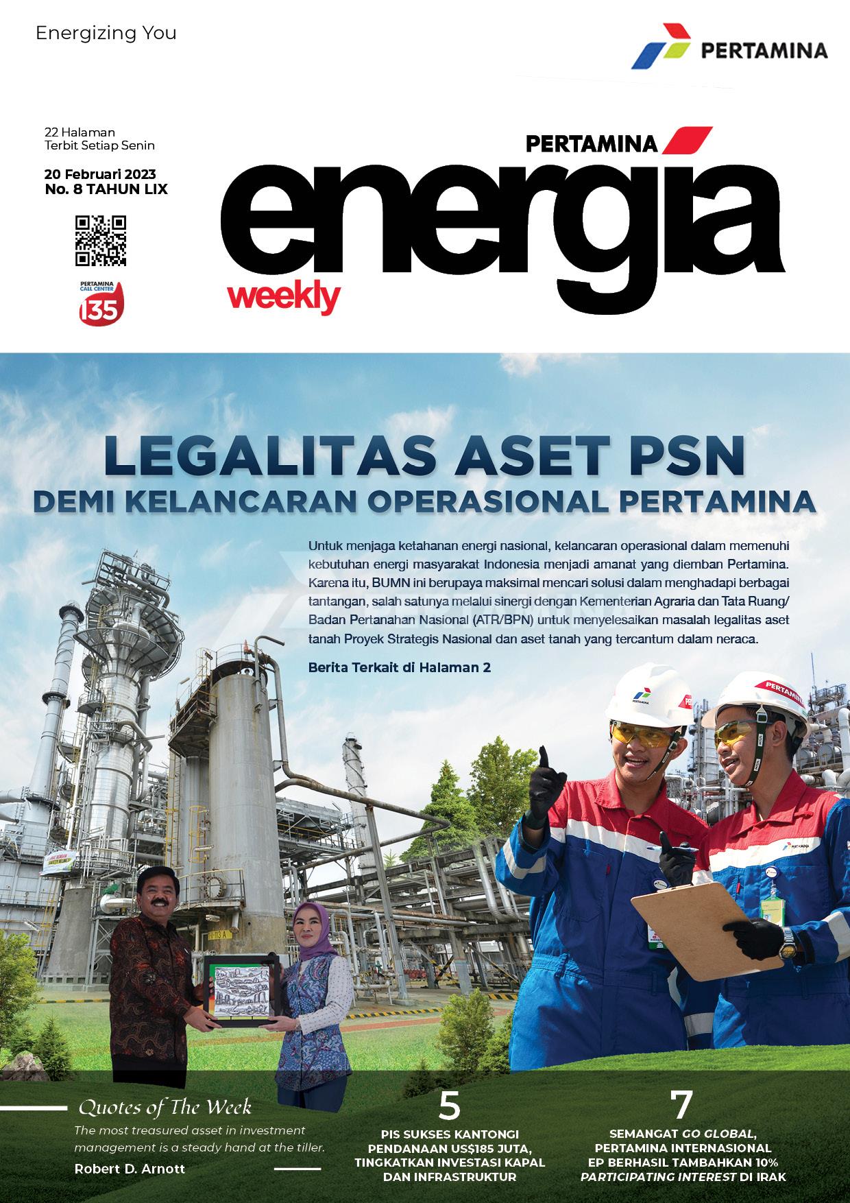 Energia Weekly 3rd Week of February 2023