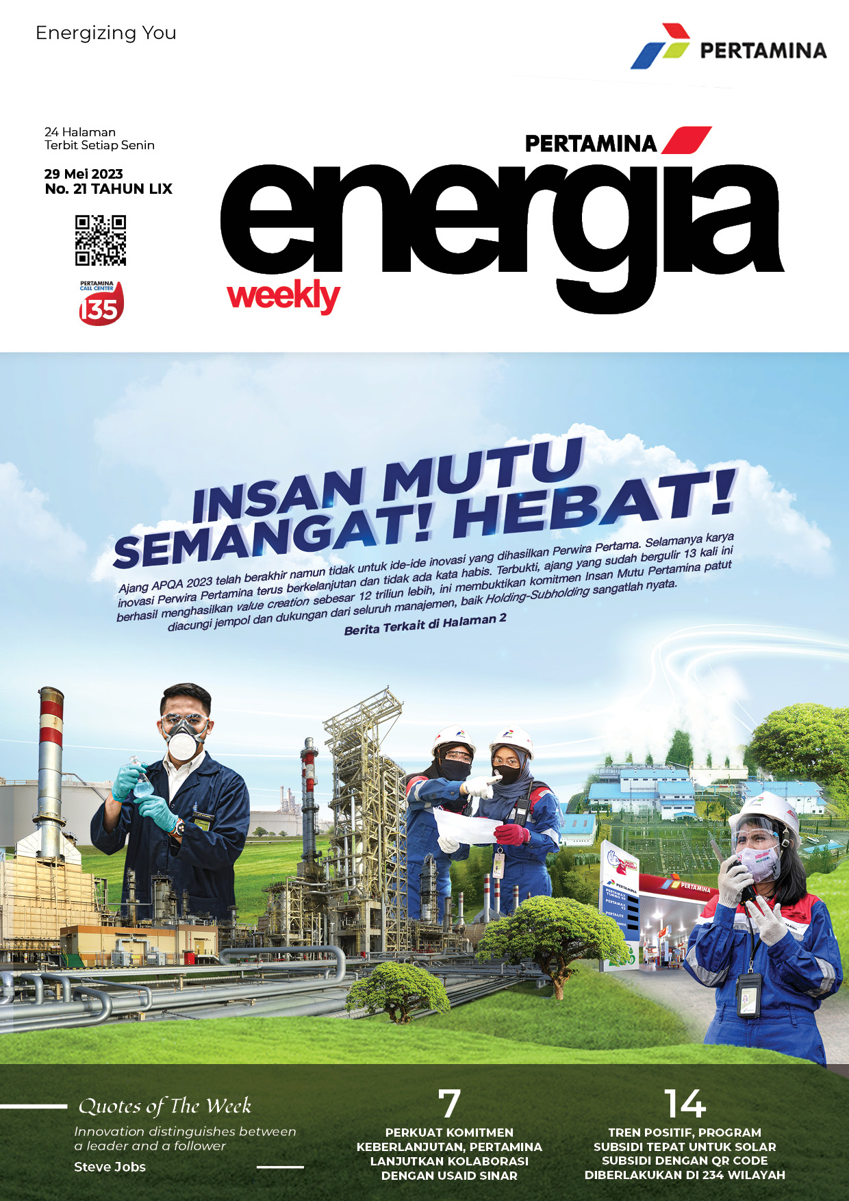 Energia Weekly 5th Week of May 2023