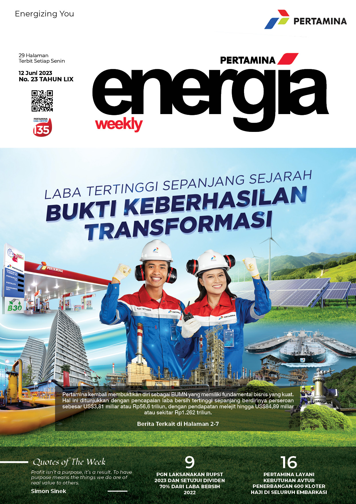 Energia Weekly 2nd Week of June 2023