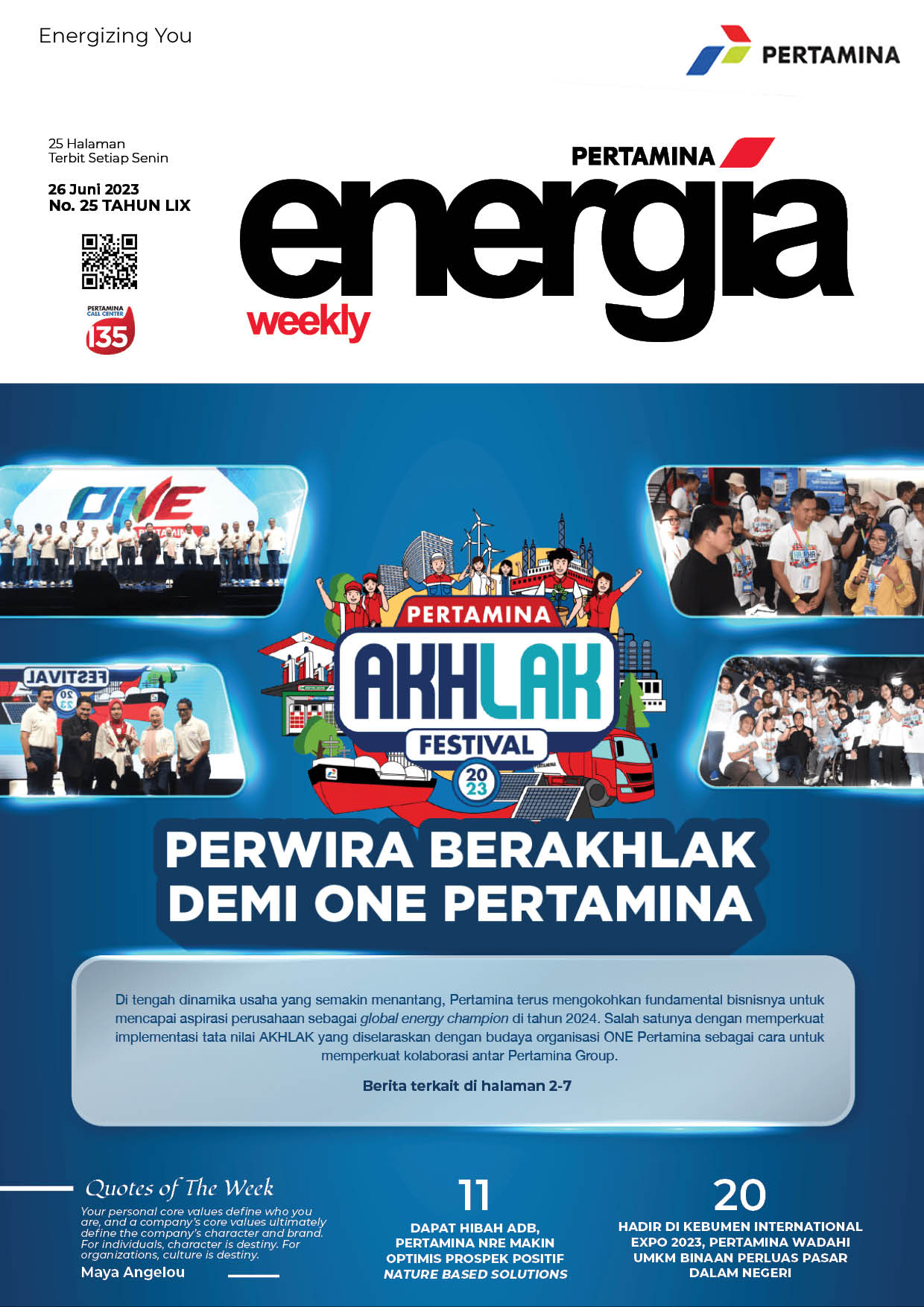 Energia Weekly 4th Week of June 2023	