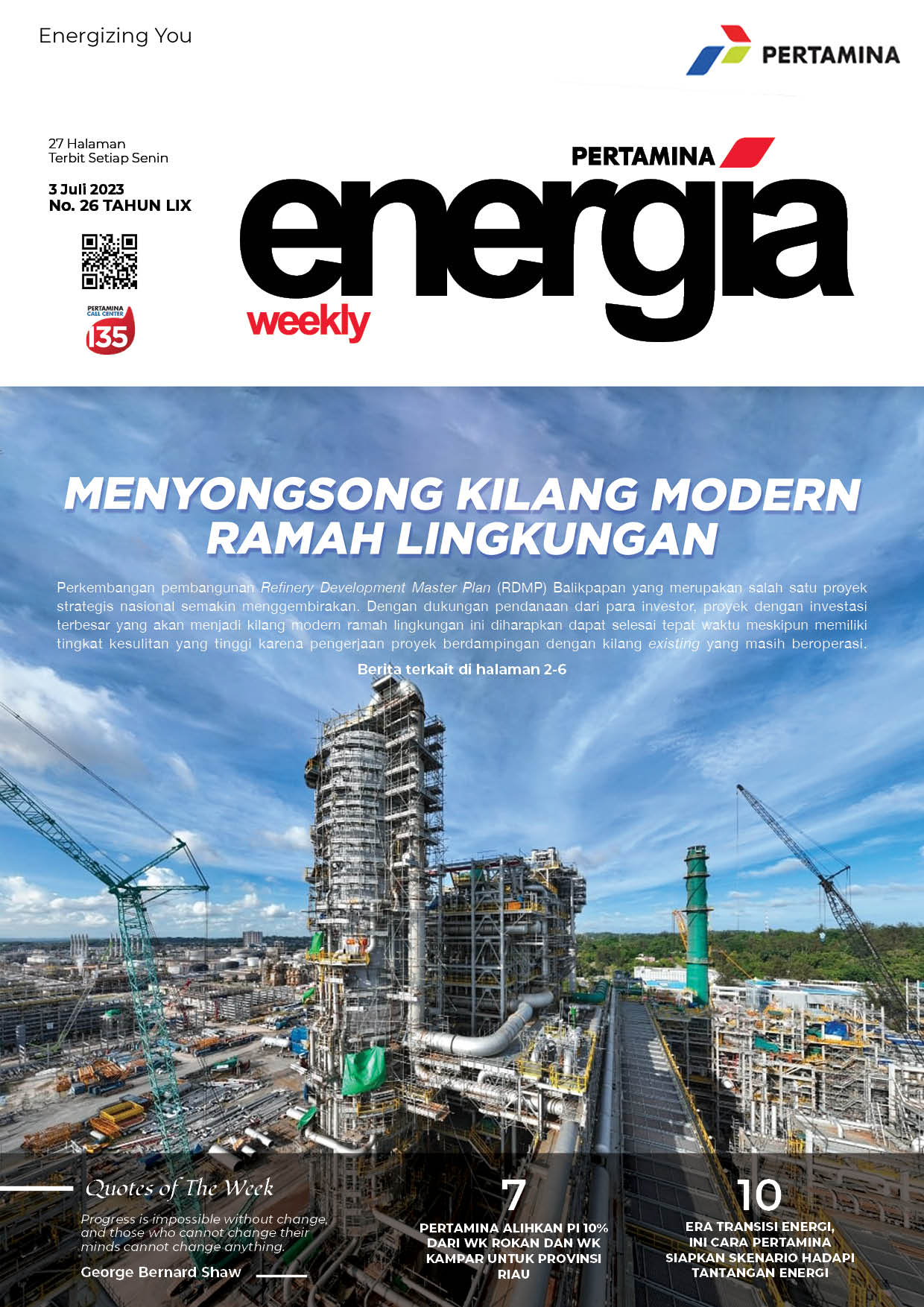 Energia Weekly 1st Week of July 2023