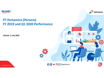 PT Pertamina (Persero) FY 2019 and Q1 2020 Performance